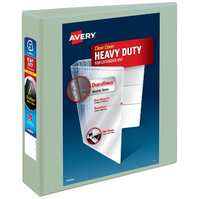 Avery 2" Heavy Duty View Ring Binder - Sage