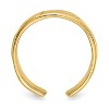 Black Bow Jewelry Footprints 3mm Toe Ring in 14 Karat Yellow Gold - 2 of 4