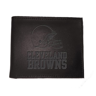 Evergreen Cleveland Browns Bi Fold Leather Wallet