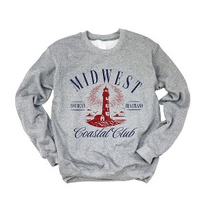 Simply Sage Market Women's Graphic Sweatshirt Midwest Coastal Club - 1 of 4