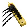 Tripp Lite 6-AC Outlet Power It™ Power Strip with Safety Covers, 6-Ft. Cord with Straight Plug, TLM626NS in Yellow - 2 of 4