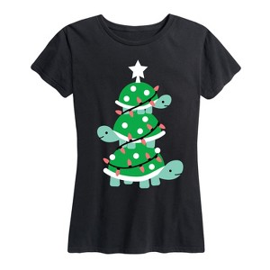 Women's - Instant Message - Turtle Tree Short Sleeve Graphic T-Shirt - 1 of 4