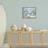 Stupell Industries Bicycles at Beach Fence Floating Frame Canvas Art - 3 of 4