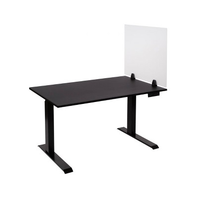 Stand Up Desk Store ReFocus Acrylic Divider Partition Sneeze Guard Shield for Desks, Tables, and Cubicle Walls