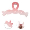 Unique Bargains Cable Frosted Hair Clips Gradient Pink 1 Pc - 3 of 4