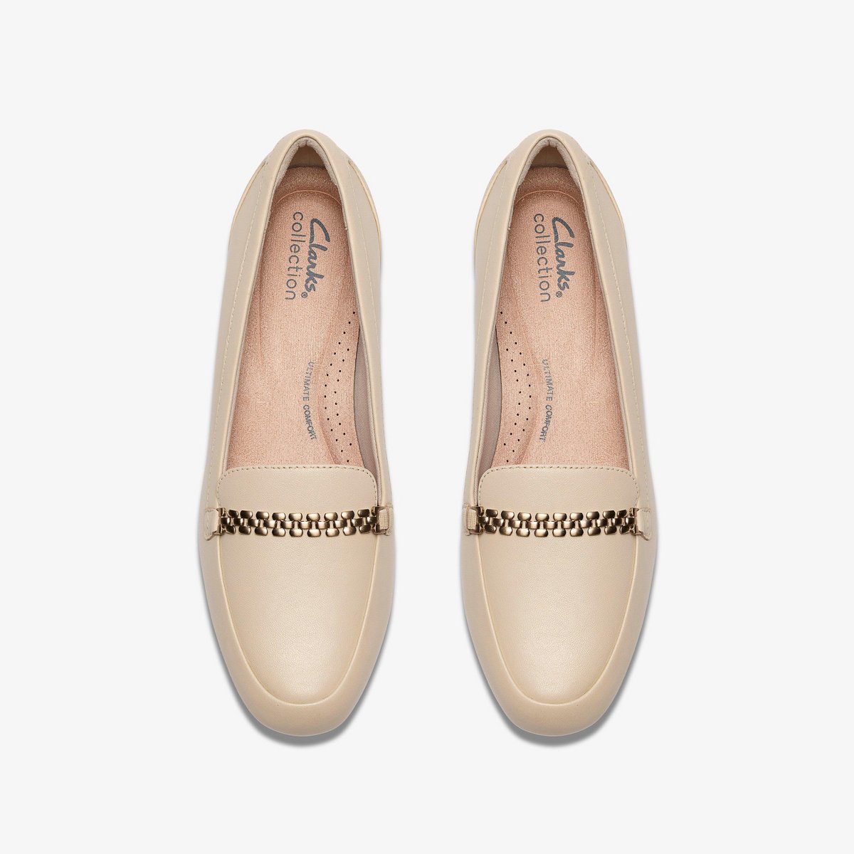 Обувь Clarks Womens Juliet Mia Cream Leather Shoes 7 Narrow — фото 6