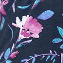navy multi florals
