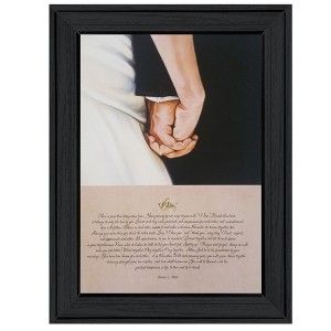 I DO by Artisan Bonnie Mohr , Ready to Hang Framed Print, Black Frame - 1 of 1