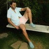 Campus Sutra Men Men's Mint Green Embroidered Zig-Zag Shirt - 3 of 3