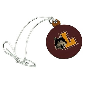 Loyola University Chicago Primary Logo Mini Small Tiny Wood Christmas Tree Holiday Ornament - 1 of 4