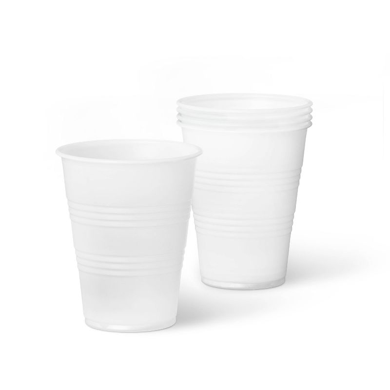 Clear Disposable Cup - 9 fl oz - 80ct - Smartly&#8482;, 2 of 4