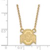 Black Bow Jewelry 10k Yellow Gold Ohio State Buckeyes NCAA Necklace 18 Inch - 2 of 4