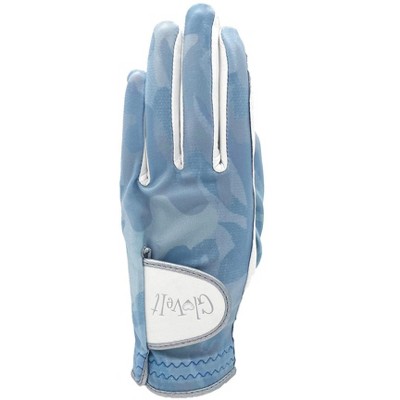 Glove It Ladies Golf Glove - Lightweight and Soft Cabretta Leather Golf Glove for Womens, features UV Protection - Urban Bleu (Small)
