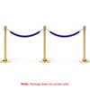 Unique Bargains Hotel Adjustable Velvet Stanchion Rope with Snap Hooks 6 Pcs - 3 of 4