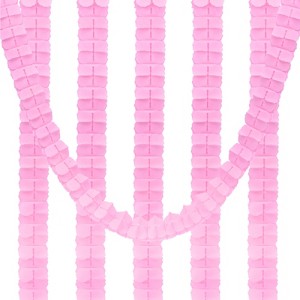Unique Bargains Paper Reusable Streamers Party Wedding Backdrop Hanging Decoration Four-Leaf Garlands 6 Pcs - 1 of 4