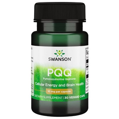 Swanson Pqq Pyrroloquinoline Quinone 10 mg 30 Veggie Capsules