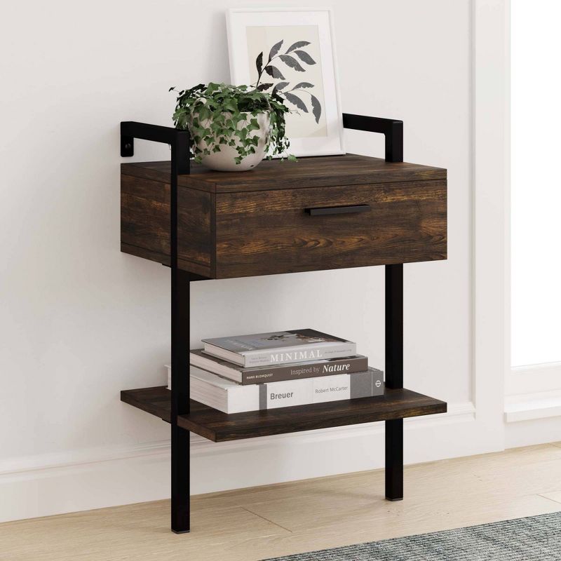 Jenny Wood Wall Mount Accent Table - Nathan James 
, 1 of 6