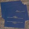 Great Papers Embossed Foil Certificate Holders 8.5" x 11" Navy 5/Pack (903119) - 3 of 4