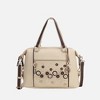 MKF Collection Francis Tote Women's handbag 3-D flowers with Keychain by Mia K - 2 of 4