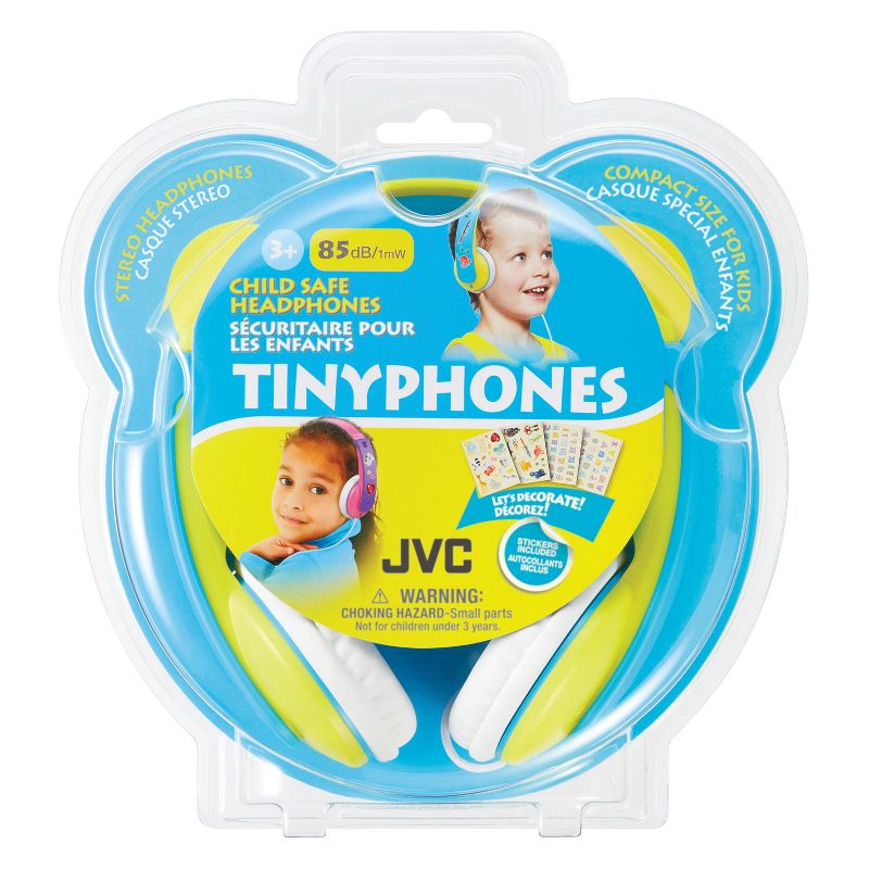 JVC® Tinyphones Kids' Over-Ear Child-Safe Headphones, HA-KD7, 5 of 6