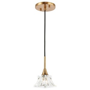 Woodbridge Lighting Christina Transitional Metal Pendants in Brass - 1 of 4