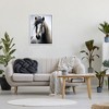 Stupell Industries Windblown Horse Mane Black Framed Giclee Art - 2 of 4