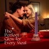 Leor & Lair 10" Taper Candles - 4 Pack - Unscented Tapered Candlesticks for Dinner, Home, and Holiday - 4 of 4