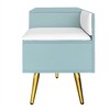 CAVINAS Storage Bench Shoe Rack Hidden Storage and Upholstered Cushions for Entryway Bedroom - 4 of 4
