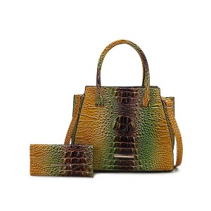 MKF Collection Miriam Women’s Tote Premium Croc-Embossed Bag by Mia K - 1 of 4