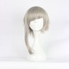 Unique Bargains Women's Wigs 11" Gray with Wig Cap - 2 of 4