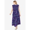 Woman Within Plus Size Petite Pintucked Sleeveless Dress - 3 of 4