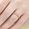 Pompeii3 1/4 Carat (ctw) Round White Diamond Ladies Swirl Wedding Ring 10k Rose Gold - 4 of 4