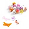 DJECO Bubble Beads Jewelry Kit - Gold, 200 Beads and Accessories, Ages 4 and Up - 2 of 3