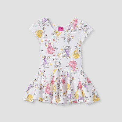 disney princess print dress