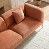 GDFStudio Kora Modern 82.68'' 3-Seater Boucle Upholstered Sofa with 2 Pillows - 4 of 4