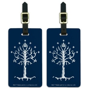 Lord of the Rings Tree Of Gondor Luggage ID Tags Set of 2 - 1 of 4