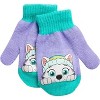 Paw Patrol Girls 4 Pack Mitten or Glove Set, Toddler or Little Girls - 2 of 4