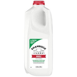 Shamrock Farms Vitamin D Milk - 0.5gal - 1 of 2