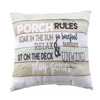 The Lakeside Collection Indoor/Outdoor Rules Collection - Porch