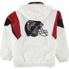 STARTER Mens Atlanta Falcons Jacket, White, Large - 4 of 4