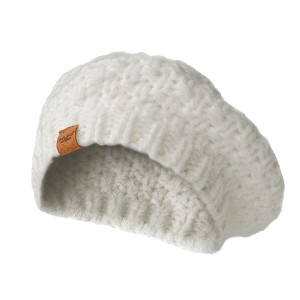 Britt's Knits Everyday Lightweight Beret Parisian Style Soft Crochet Cutout Knit Beret Beanie Hat for Women & Girls - 1 of 4