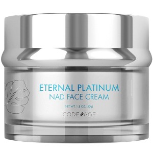 Codeage NAD Facial Cream, Resveratrol, Niacinamide, Hyaluronic Acid, Collagen, Vitamin C & E - 1.8 oz - 1 of 4