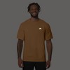 Dalix Rainbow (Glow in the Dark) Embroidered Relaxed Heavy Soft Cotton T Shirt Mens - 2 of 4