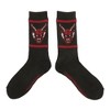 Stranger Things Hellfire Club Stripes Mens Athletic Crew Socks - 3 of 4