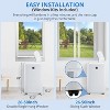 14000 BTU Portable Air Conditioner with Remote, Cools 700 Sq. Ft., 3-in-1 AC, Fan & Dehumidifier, Easy-Move Wheels - 3 of 4