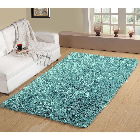 Set Of 3 Hampton Crochet Collection Aqua Cotton Reversible Tufted Bath Rug  Set - Home Weavers : Target