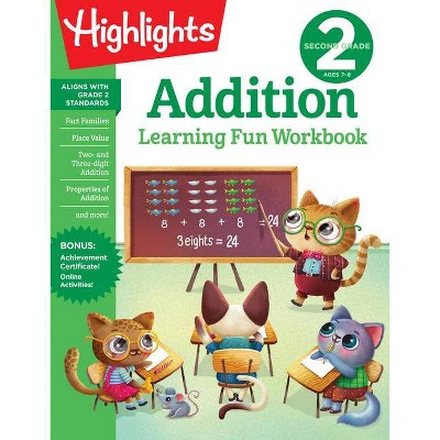 Second Grade Addition - (Highlights Learning Fun Workbooks) (Paperback)