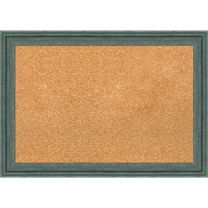 27"x19" Upcycled Wood Frame Cork Board - Amanti Art - 1 of 4