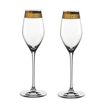 Nachtmann Muse Fine Crystal Champagne Glass, Set of 2