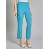 Jones New York Solid Stretch Pull-On Straight Leg Pant - 2 of 3